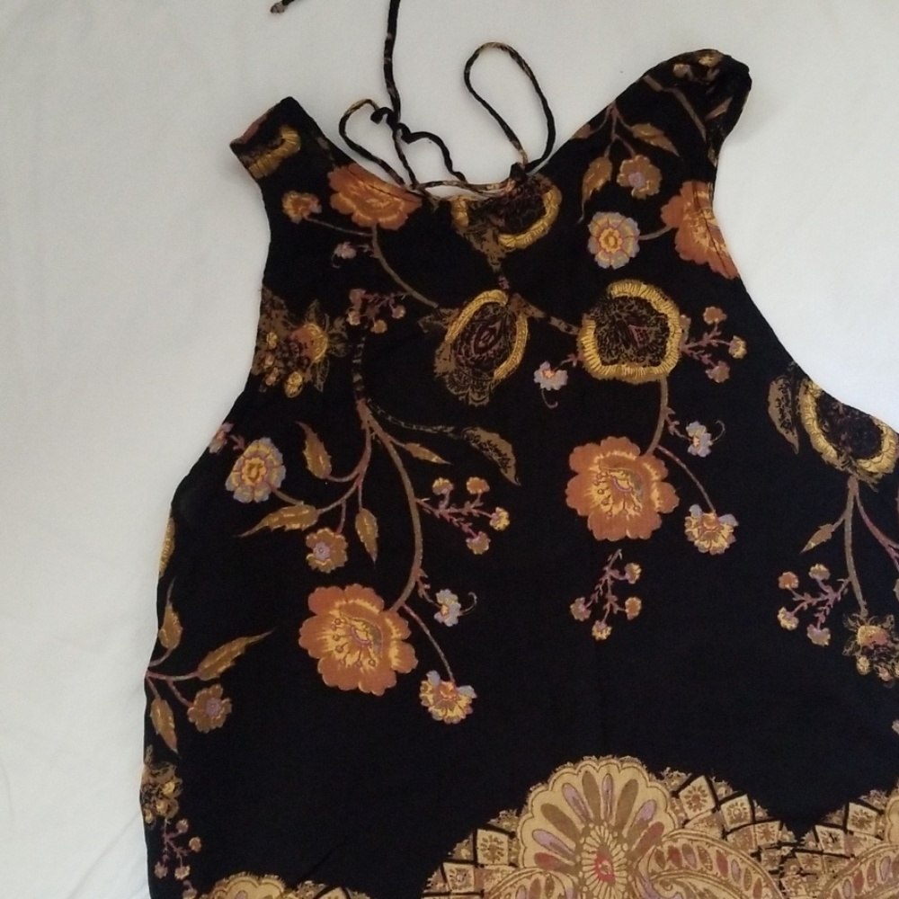 Intimately Free People Rayon Patterned Dress
